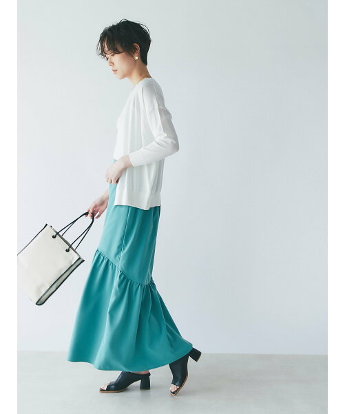 【LIVEで紹介】マーメイド裾ギャザースカート